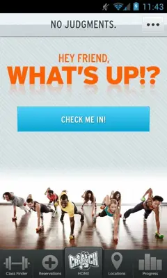 Crunch Fitness android App screenshot 4